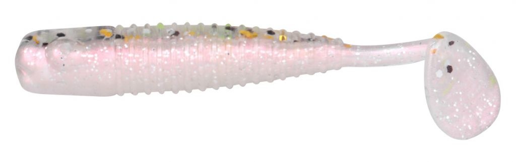 FS UP SLUG SHADS 37MM SALT & PEPPER P/8