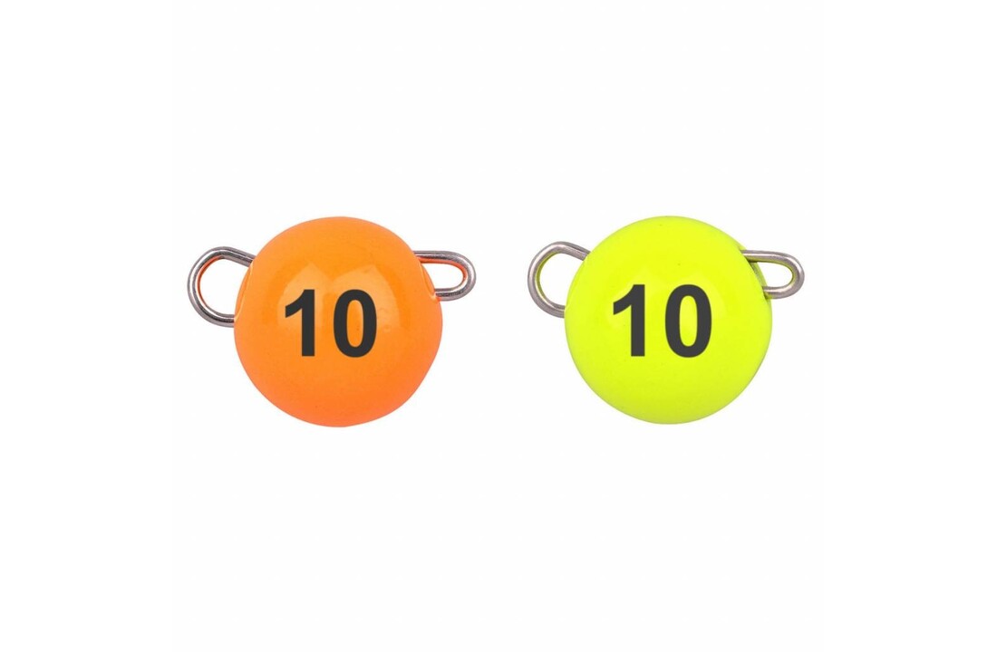 FREESTYLE TUNGSTEN BOTTOM JIG GLOW ORANGE/CHART