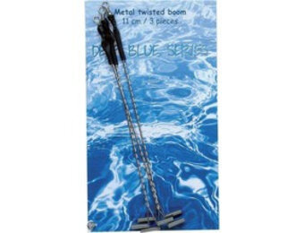 METAL TWISTED SKELTER BOOMS 30 CM P/6