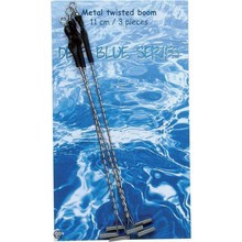 METAL TWISTED SKELTER BOOMS 30 CM P/6