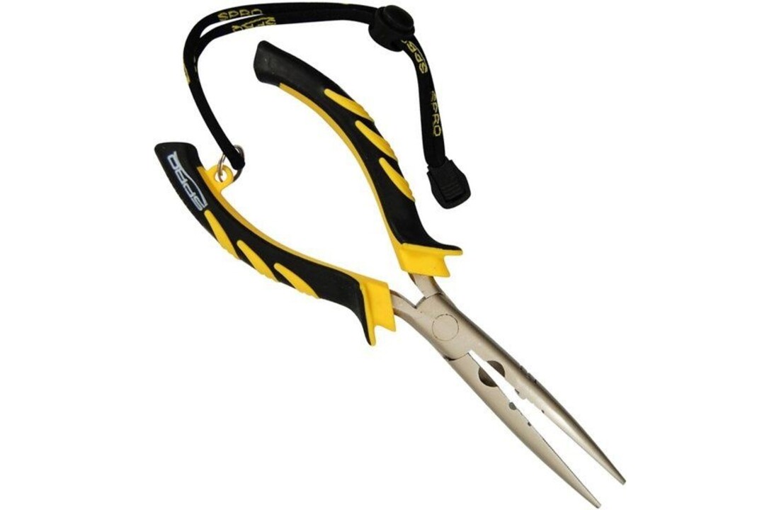 BENT LONG NOSE PLIERS 23 CM