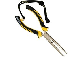 BENT LONG NOSE PLIERS 23 CM