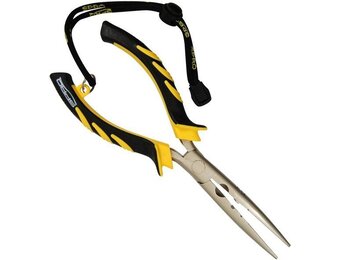 BENT LONG NOSE PLIERS 23 CM
