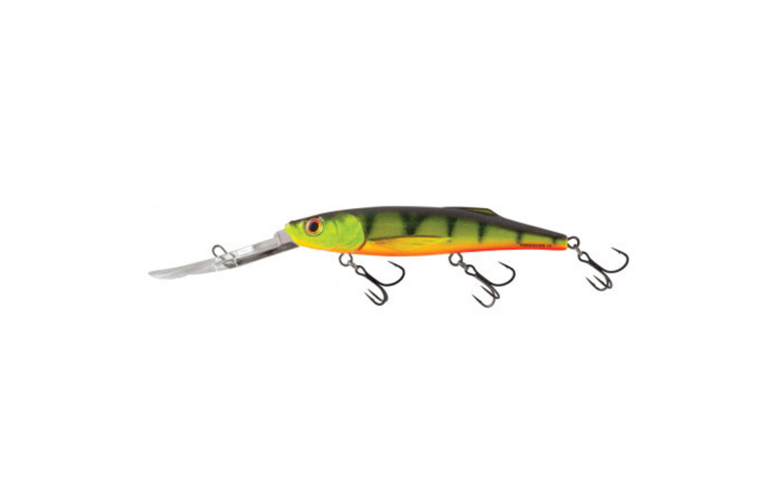 SALMO FREEDIVER SUPER DEEP RUNNER 12 CM HOT PERCH