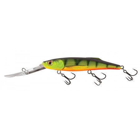 SALMO FREEDIVER SUPER DEEP RUNNER 12 CM HOT PERCH