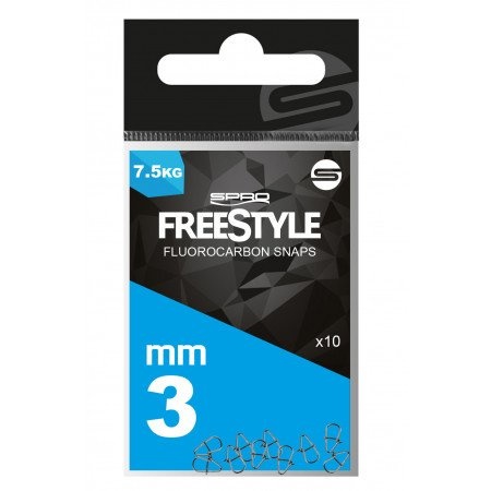 FREESTYLE RELOAD FLUORO SNAPS 4.5 MM P/10