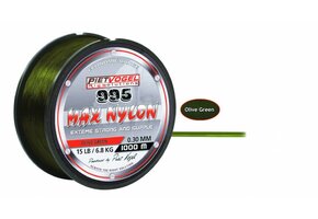 RIG SOLUTIONS 995 MAX NYLON 0.35MM OLIVE GREEN 25 LB 1000M