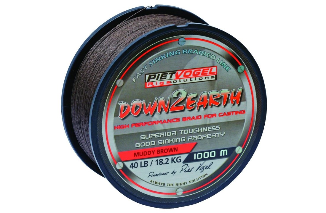 RIG SOLUTIONS DOWN2EARTH BRAIDED MAIN LINE SILT