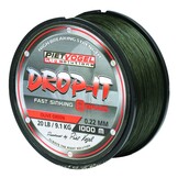 RIG SOLUTIONS DROP-IT FAST SINKING 8 BRAID 0.22MM OLIVE GREEN 20 LB 1000M