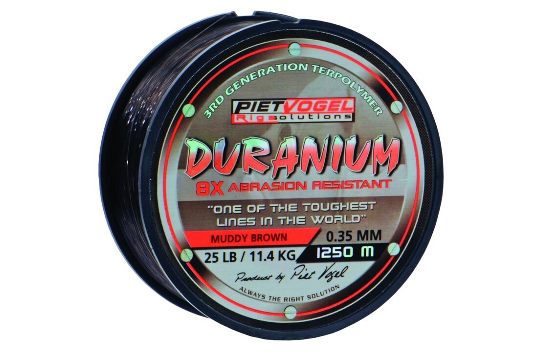 RIG SOLUTIONS DURANIUM MONOFILAMENT 0.30MM SILT 20 LB 1250M
