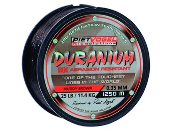RIG SOLUTIONS DURANIUM MONOFILAMENT 0.30MM SILT 20 LB 1250M