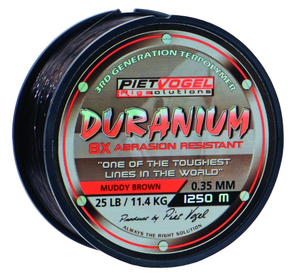 RIG SOLUTIONS DURANIUM MONOFILAMENT 0.30MM SILT 20 LB 1250M