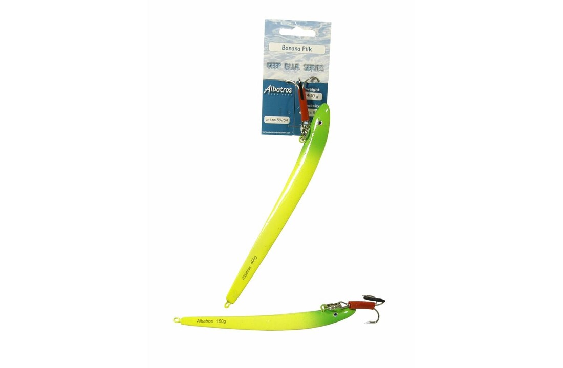 BANANA PILK 100 GRAM GROEN/GEEL