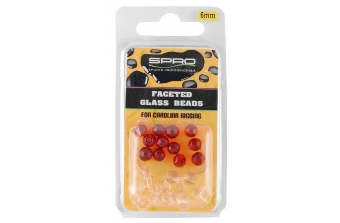GLASS BEADS 6 MM