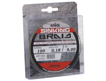ALMEGA SINKING BRAID 0.12MM 100M