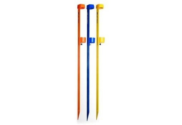 ALU STRANDSTEUN 120 CM WIT