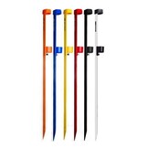 ALU STRANDSTEUN 120 CM WIT