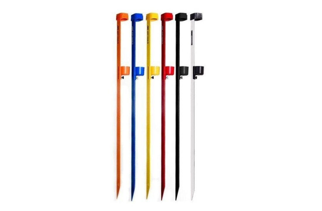 ALU STRANDSTEUN 120 CM WIT