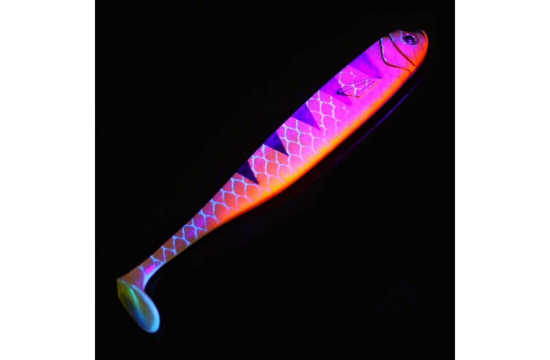 DER ZANDER GUMMIFISCH 12 CM UV BARSCH P/5