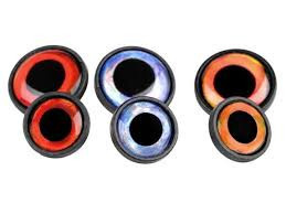 BIG EYE SCREW 12MM GOLD P/4