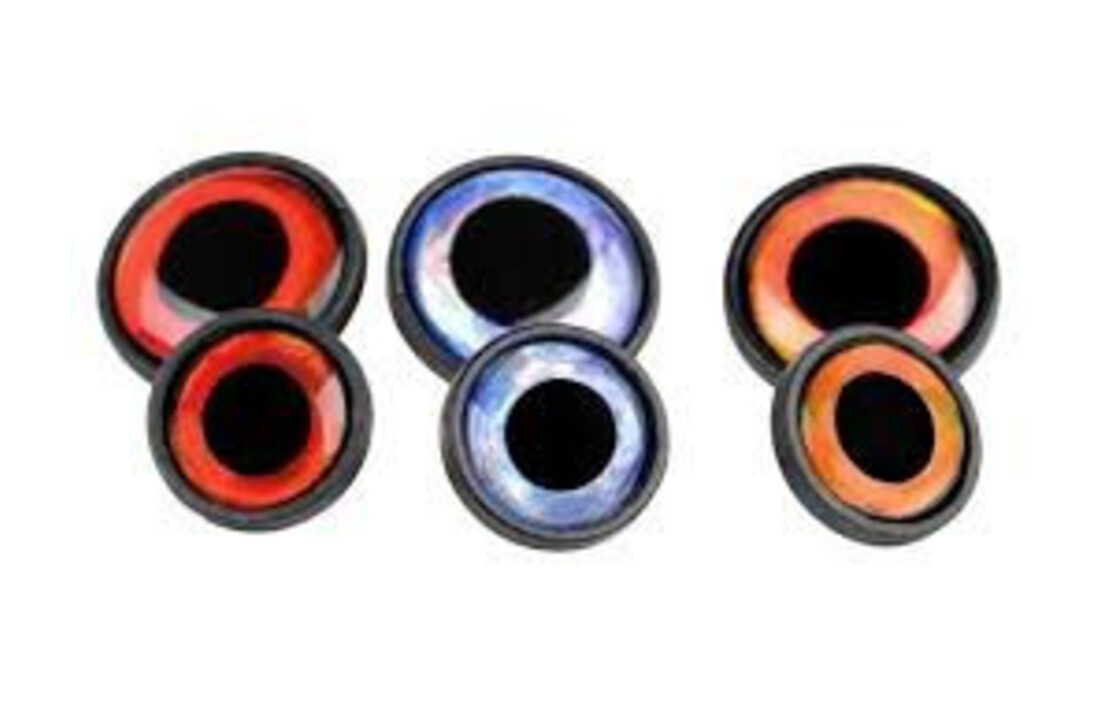 BIG EYE SCREW 12MM SILVER P/4