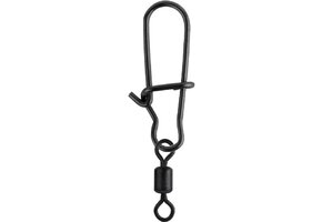 MATT BLACK EASY SNAP + ROLLING SWIVEL #3+5 P/10