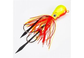 BRAINPOWER V2 SQUID JIG SUNBURST 120 GRAM