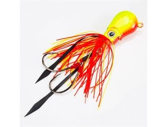 BRAINPOWER V2 SQUID JIG SUNBURST 120 GRAM