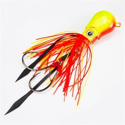 BRAINPOWER V2 SQUID JIG SUNBURST 120 GRAM