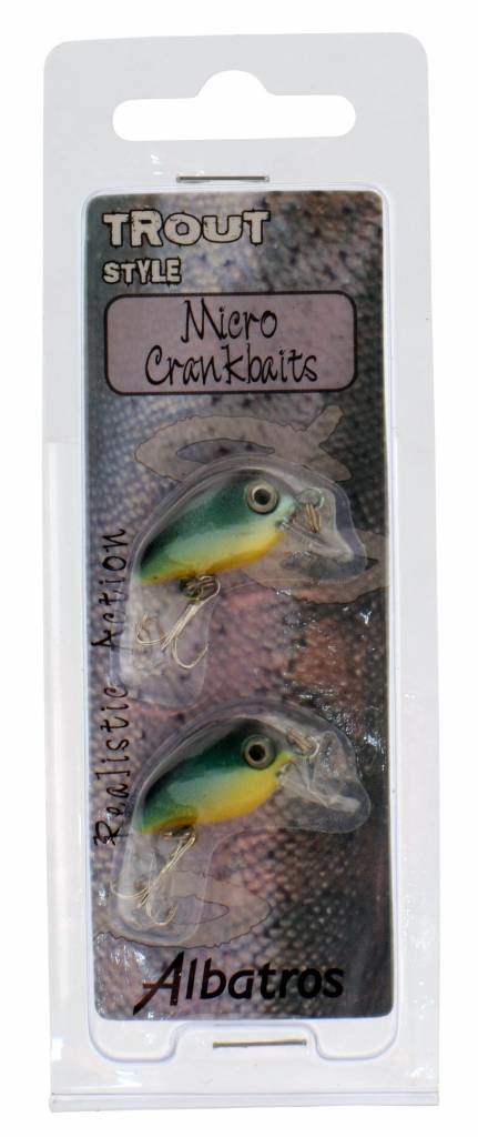 TROUT CRANK BAIT BLUE P/2