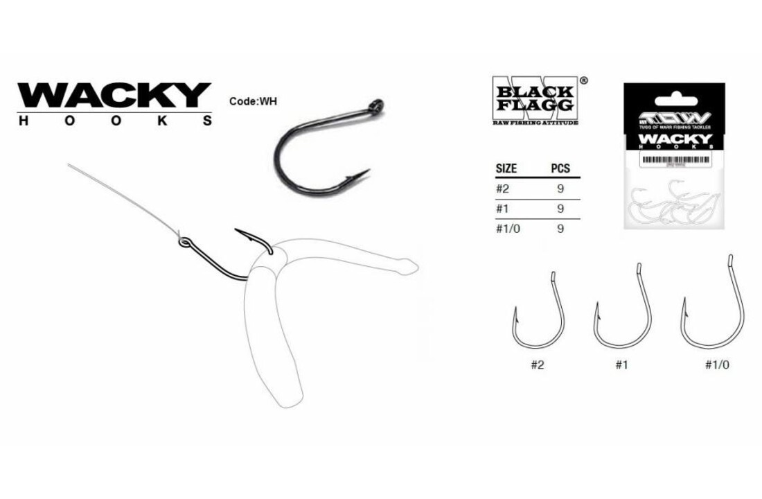 WACKY HOOK #1/0