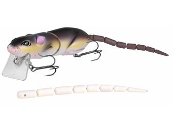 BBZ1 RAT BABY 30 8.3 CM FLOATING BROWN 16 GRAM #3