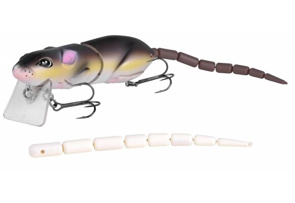 BBZ1 RAT BABY 30 8.3 CM FLOATING BROWN 16 GRAM #3