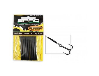 HEAT SHRINK TUBE BK 1M 2.0MM