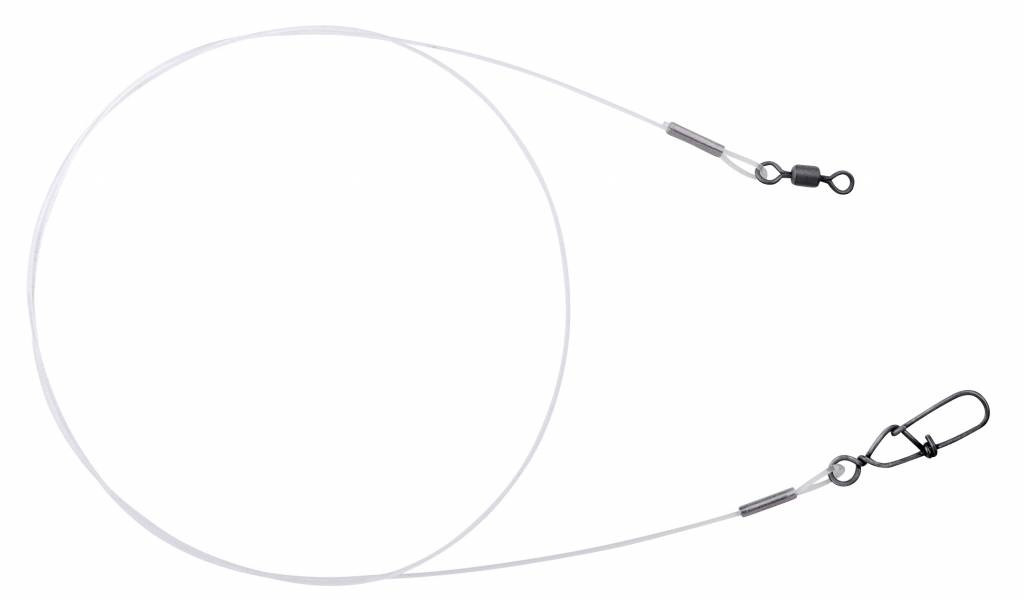 MATT BLACK LEADER FLUORO 25 CM 0.45MM 15KG P/2