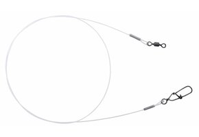 MATT BLACK LEADER FLUORO 25 CM 0.45MM 15KG P/2