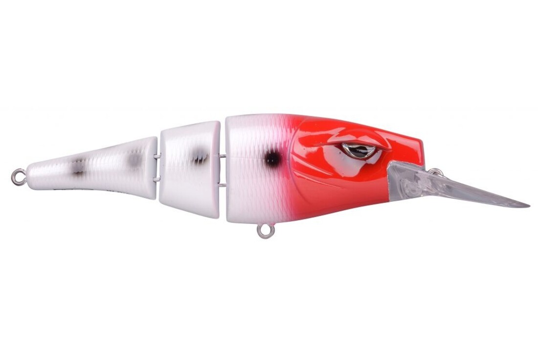 PIKEFIGHTER TRIPLEJOINTED SL JUNIOR 11 CM DOTTED RED HEAD 22 GRAM