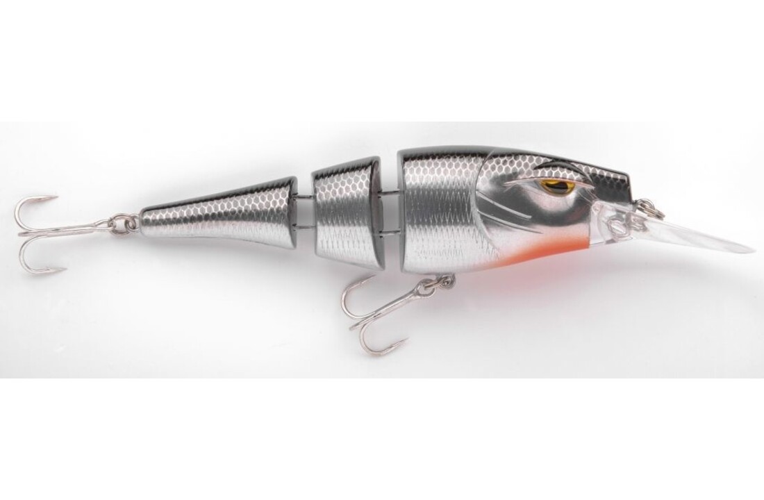 PIKEFIGHTER TRIPLEJOINTED SL JUNIOR 11 CM SILVER FLASH 22 GRAM