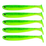 JIG 'N' SWIM SHAD 7.5 CM CHARTREUSE BANDIT UV P/9