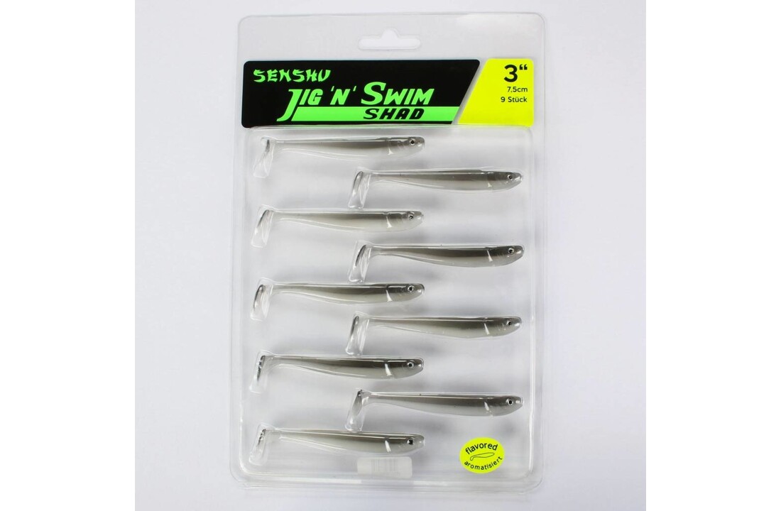 JIG 'N' SWIM SHAD 7.5 CM GHOST MAGIC P/9
