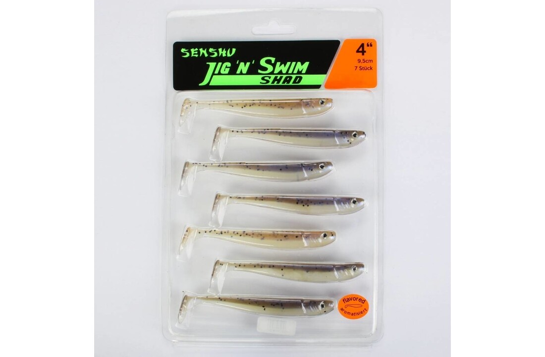 JIG 'N' SWIM SHAD 7.5 CM REFLEX SHINER P/9