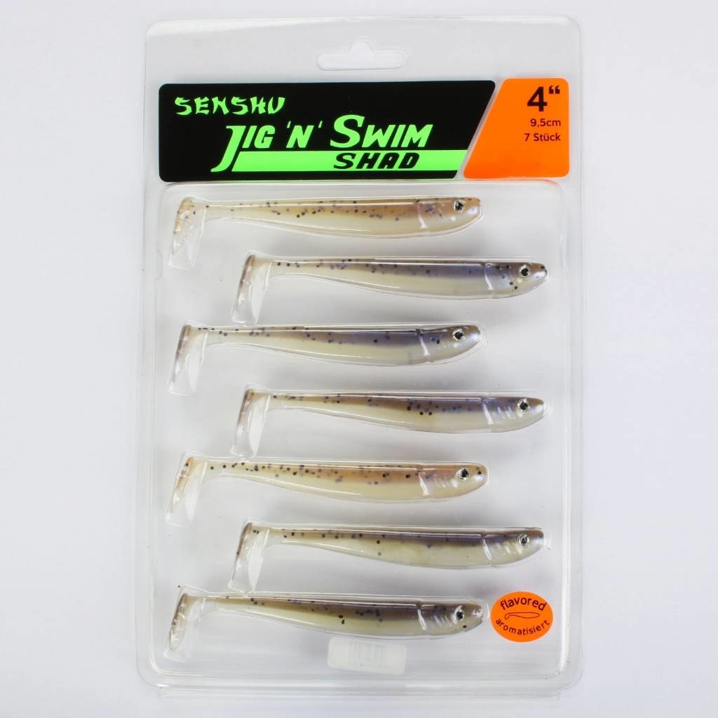 JIG 'N' SWIM SHAD 7.5 CM REFLEX SHINER P/9