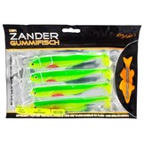 DER ZANDER GUMMIFISCH UV FIRETIGER