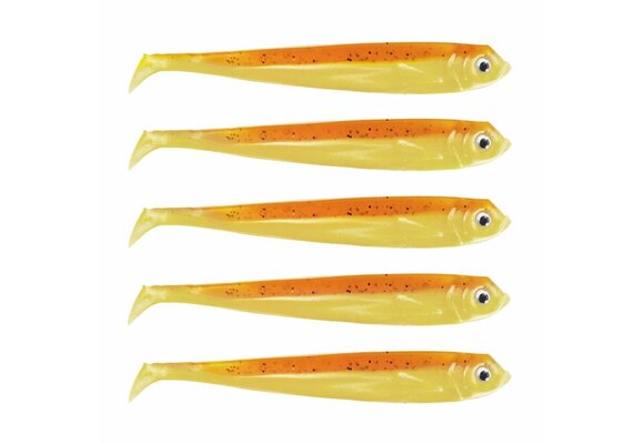 DER ZANDER GUMMIFISCH 12 CM UV KAULBARSCH SPEZIAL P/5