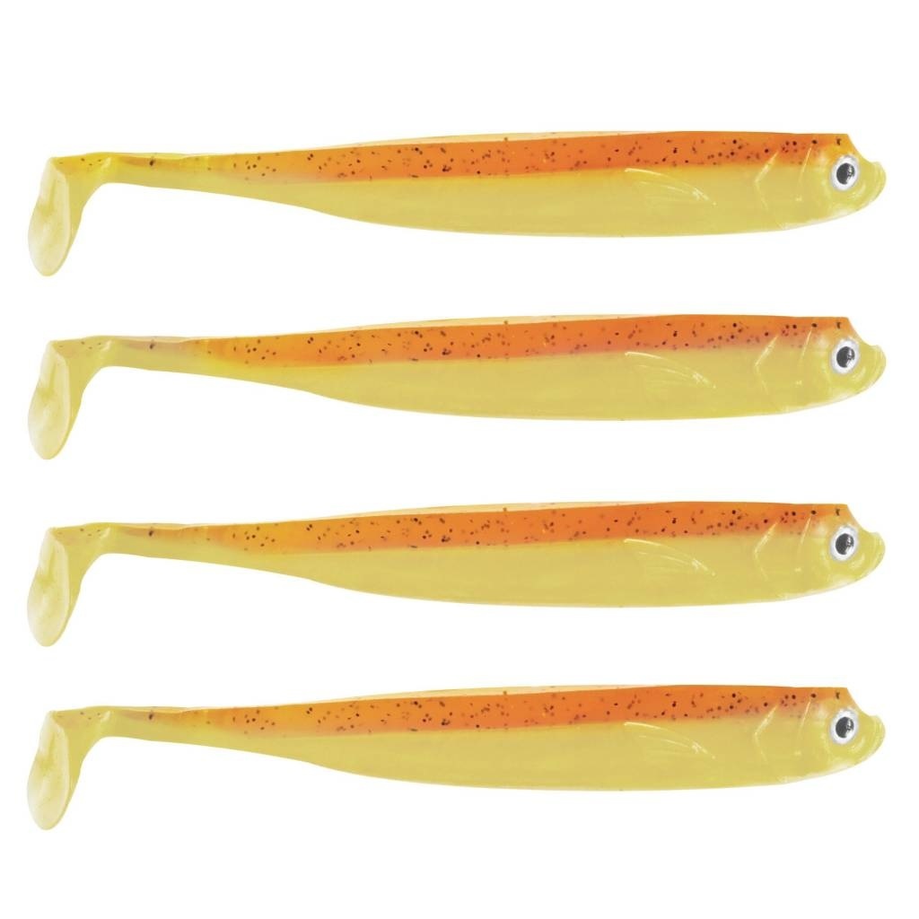 DER ZANDER GUMMIFISCH 12 CM UV KAULBARSCH SPEZIAL P/5