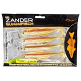 DER ZANDER GUMMIFISCH 12 CM UV KAULBARSCH SPEZIAL P/5