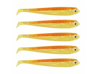 DER ZANDER GUMMIFISCH 12 CM UV KAULBARSCH SPEZIAL P/5