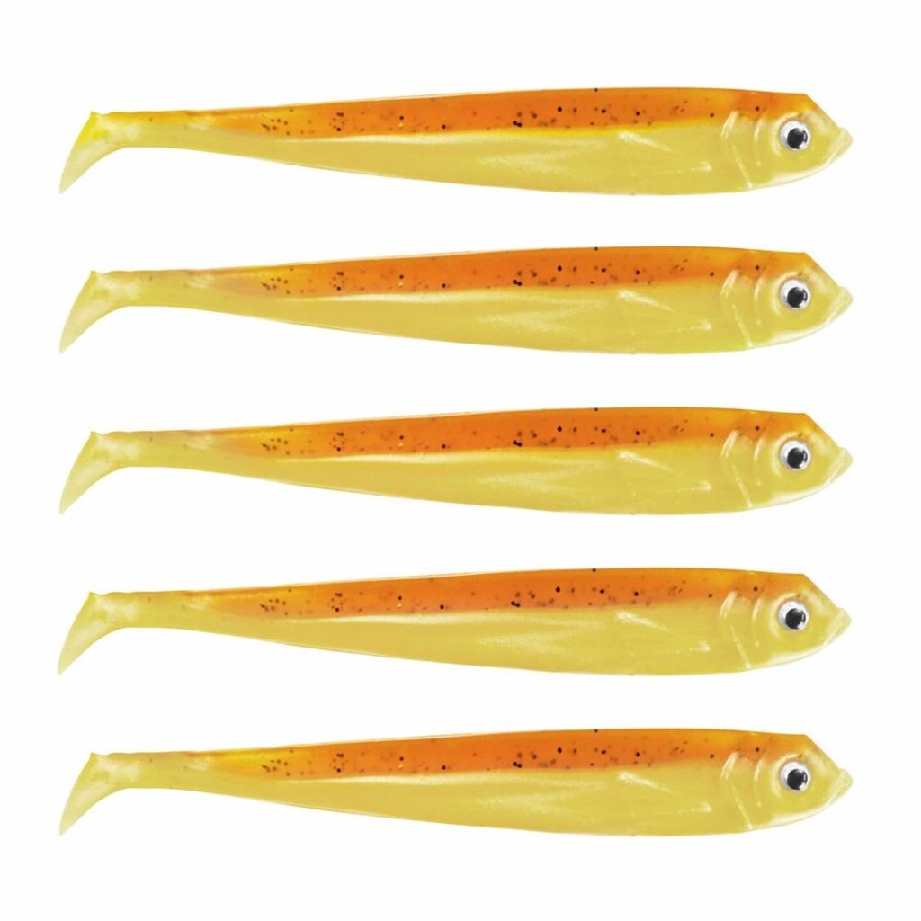 DER ZANDER GUMMIFISCH 12 CM UV KAULBARSCH SPEZIAL P/5