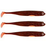 DER ZANDER GUMMIFISCH 12 CM UV MOTOROIL P/5