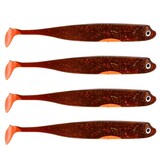 DER ZANDER GUMMIFISCH 12 CM UV MOTOROIL P/5